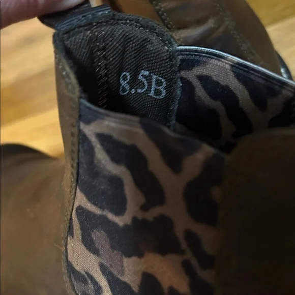 Ariat fatbaby Chelsea leopard boots sz 8.5 - Picture 5 of 5